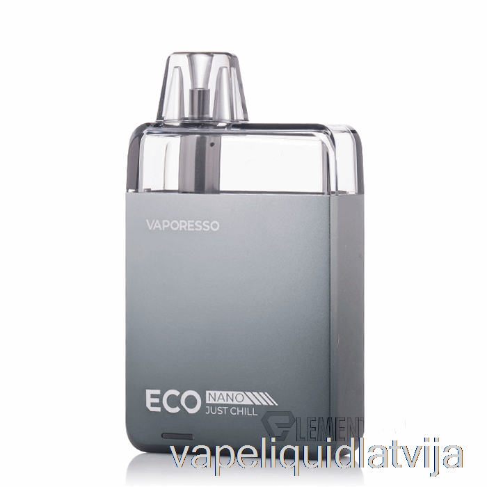 Vaporesso Eco Nano Pod Sistēma Universāls Pelēks Vape šķidrums